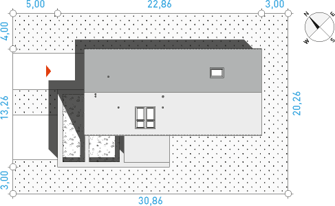Rodzinny 3 - Działka / Nasłonecznienie