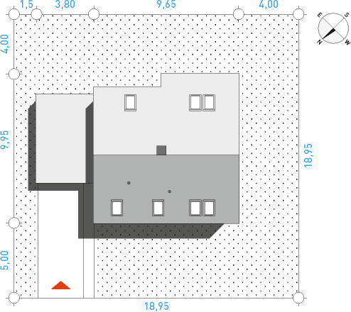 Rozważny 1 - Działka / Nasłonecznienie