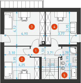 Rozważny 1 - Rzut poddasza
