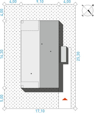 Uniwersalny 1 - Działka / Nasłonecznienie