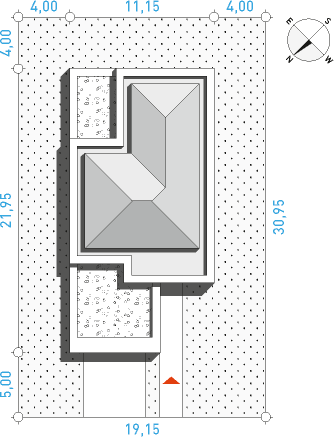 Willa Prestige 4 - Działka / Nasłonecznienie