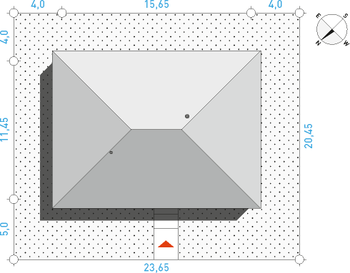 Wyborny 2 - Działka / Nasłonecznienie