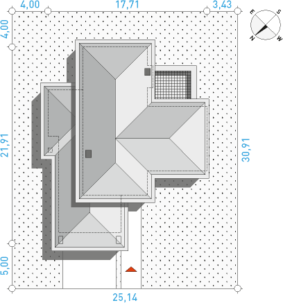 Wyjątkowy 1 - Działka / Nasłonecznienie