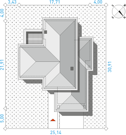 Wyjątkowy 1 - Działka / Nasłonecznienie