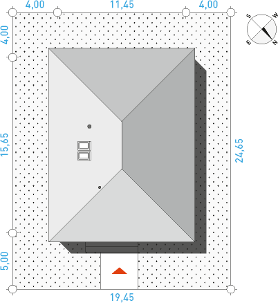 Wzorowy 2 - Działka / Nasłonecznienie