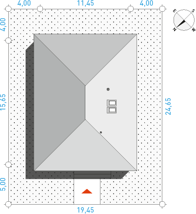 Wzorowy 2 - Działka / Nasłonecznienie