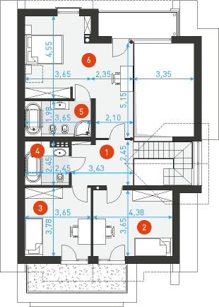 Z charakterem 3 - Rzut poddasza