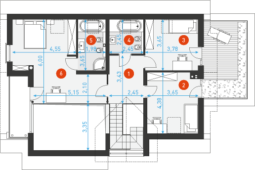 Z charakterem 4 - Rzut poddasza