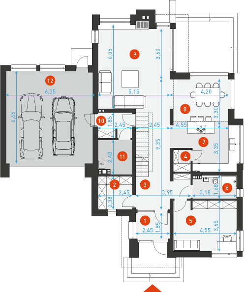 Z klasą 3 - Rzut parteru