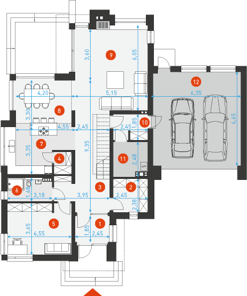 Z klasą 3 - Rzut parteru