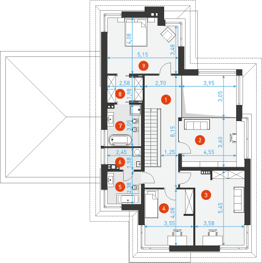Z klasą 3 - Rzut piętra