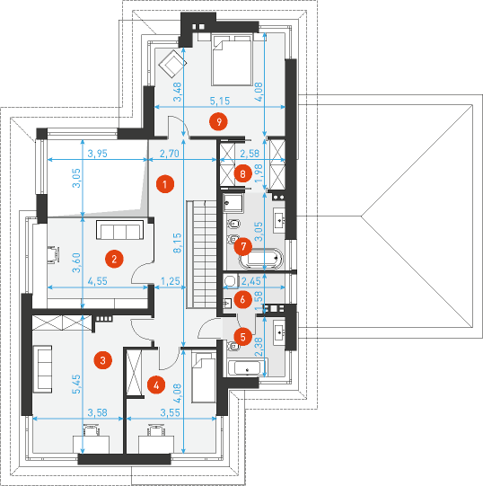 Z klasą 3 - Rzut piętra