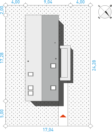 Z pomysłem 1 - Działka / Nasłonecznienie