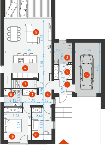Z pomysłem 2 - Rzut parteru