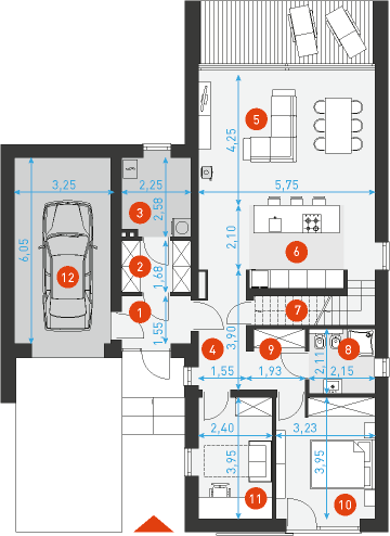 Z pomysłem 2 - Rzut parteru