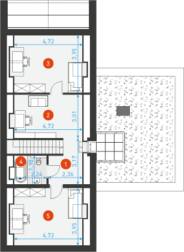 Z pomysłem 2 - Rzut poddasza