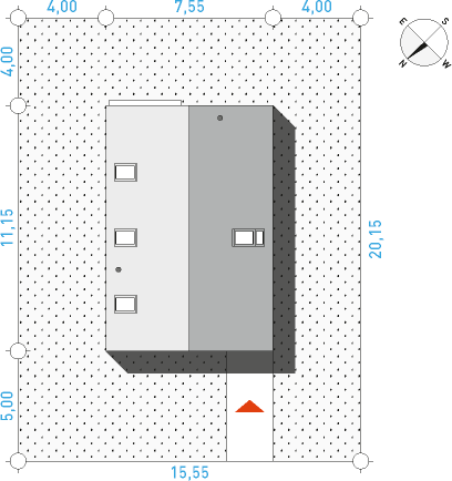 Zgrabny 1 - Działka / Nasłonecznienie