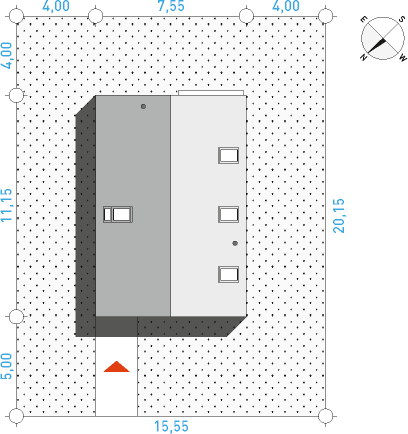 Zgrabny 1 - Działka / Nasłonecznienie